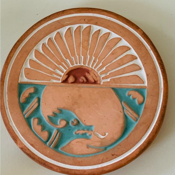 Pottery coasters - Picture 4 of 10